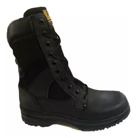 Bota T Ctica Piel Cosida Custodios Militar Trabajo Gotcha Meses Sin