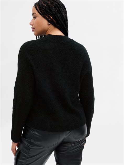 Relaxed Forever Cozy Ribbed Crewneck Sweater Gap Factory