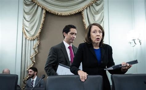 Committee Chair Sen Maria Cantwell D Wa Arrives For A Senate