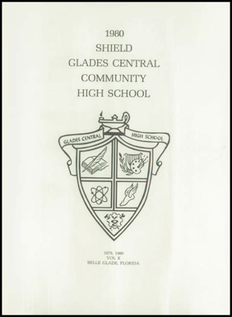 Explore 1980 Glades Central High School Yearbook, Belle Glade FL ...