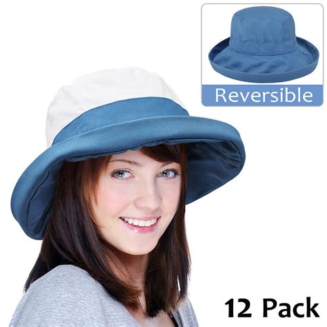 Outdoor Women Sun Hat Cap Uv Protection Floppy Reversible Foldable Sun Hat Cap Ebay