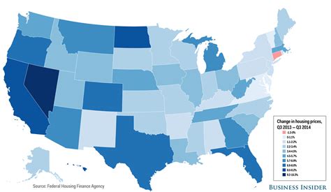 State Economy Maps Q1 2015 Business Insider