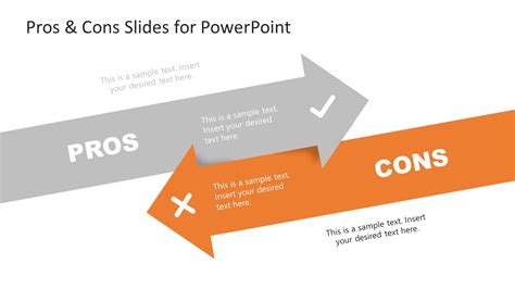 Pros And Cons Slides Template For Powerpoint Slidemodel