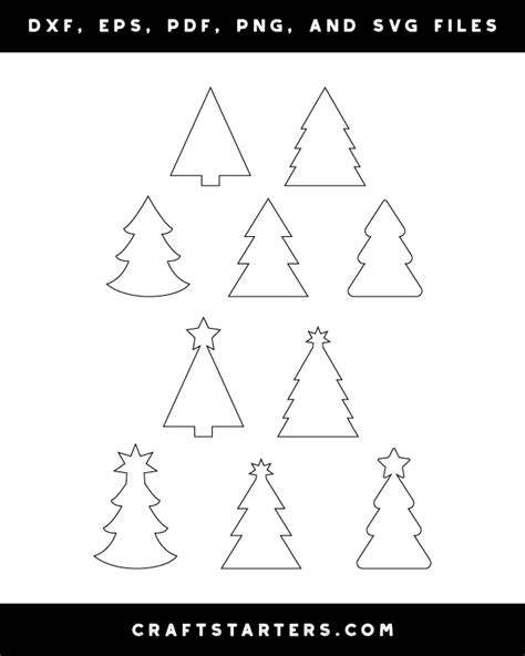 Christmas Outline SVG