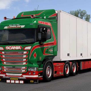 Scania Rjl Jan Mues Skin Pack V Ets Ets Mod Ats Mod