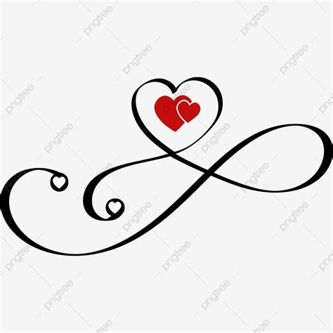 Infinity Love Clipart Transparent Png Hd Heart Love Infinity With