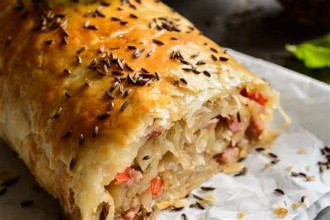 German Krautstrudel An Easy Savory Cabbage Roll 31Daily 31 Daily