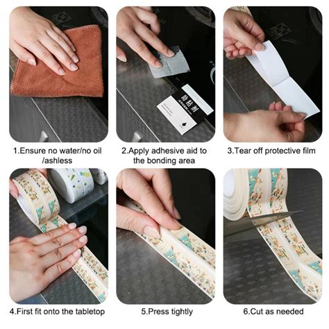 M Waterproof Adhesive Sealing Strips Mold Proof Sealant Tape Useful