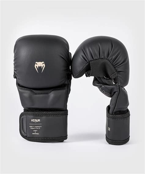 Venum Impact Evo Sparring MMA Gloves - Black - Venum Asia