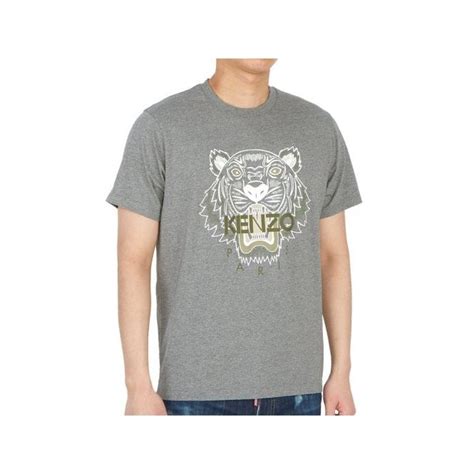 Kenzo Classic Tiger Grey T Shirt Clothing From N22 Menswear Uk