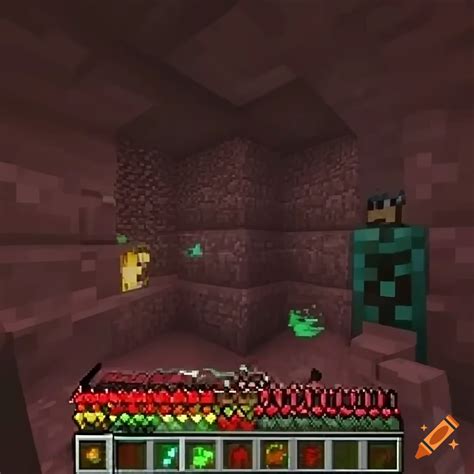 Screenshot Of Enhanced Nether Exploration On Craiyon