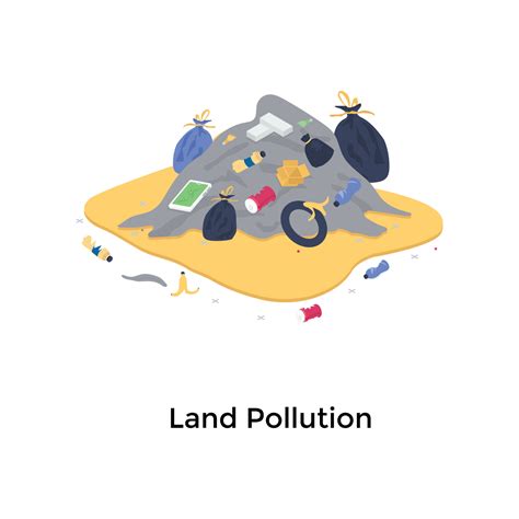 Land Pollution Concepts 5135032 Vector Art at Vecteezy