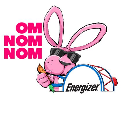 Energizer Bunny Stickers by Energizer