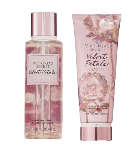 Victoria S Secret Velvet Petals Crystal Fragrance Mist Oz