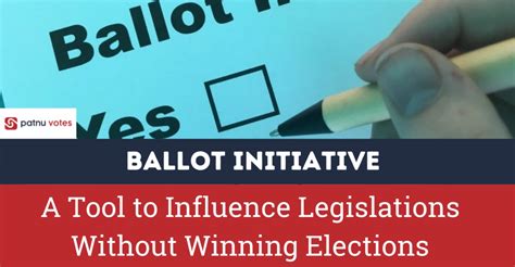 Ballot Initiative Strategy To Influence Legislations Easilywin Your Campaigns And Elections