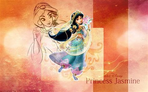 1920x1080px 1080p Free Download Orange Disney Princess Jasmine