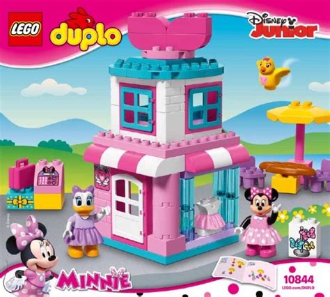 LEGO 10844 Minnie Mouse Bow Tique Instructions Duplo Minnie