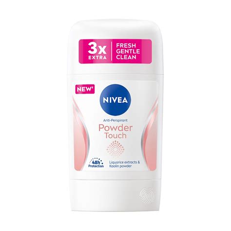 Антиперспирант-стик Nivea Powder Touch 48H женский, 50 мл - купить на ...