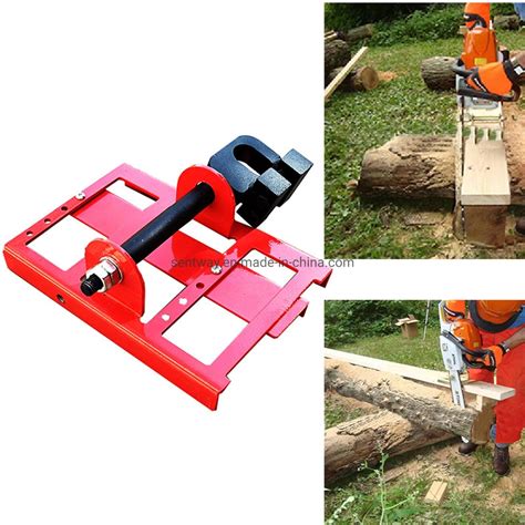 Mini Chainsaw Mill Lumber Cutting Guide Bar Saw Wood Timber Chainsaw