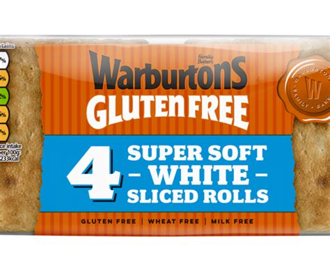 Vegetarian Brunch Super Soft Sliced Square Rolls Warburtons