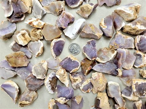Natural Purple Agate from Mexico - Bulk Rough Stones – VINACRYSTALS