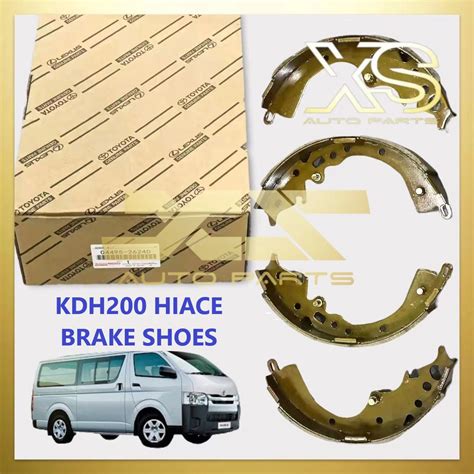 Toyota Hiace Kdh Trh Disc Brake Shoe Rear Rr