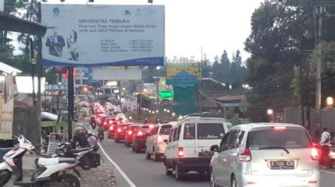 Atasi Kemacetan Di Puncak Pemkab Bogor Desak Pemerintah Pusat Bangun