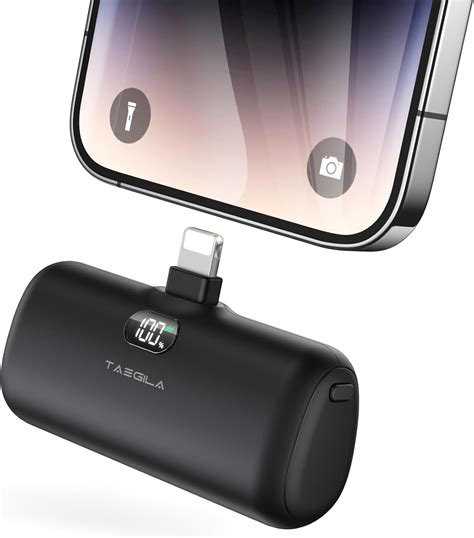 Taegila Mini Power Bank Mah Bateria Portatil Cargador Port Til Para