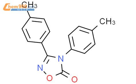 701231 74 5 1 2 4 Oxadiazol 5 4H one 3 4 bis 4 methylphenyl 化学式结构式