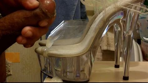 Cum Twice On My Sexy Clear Heels Gay Man Porn Xhamster