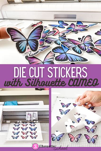 Die cut stickers with silhouette cameo step by step tutorial – Artofit