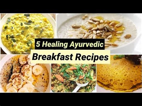 Easy Ayurvedic Breakfast Recipes Delicious Healthy YouTube