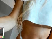 Coy Amina Squeezing Ass In Thong On Day