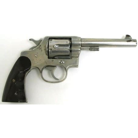 Colt New Service .45 ACP caliber revolver re-nickeled and altered from ...