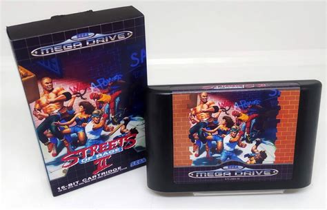 Streets of Rage 2 SEGA Mega Drive Genesis - Etsy