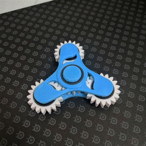 Free 3D file Gear Fidget Spinner ⚙️ ・3D printer design to download・Cults