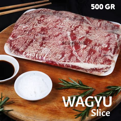 Jual Beef Wagyu Slice Meltique Premium Daging Wagyu Sapi Slice Meltik