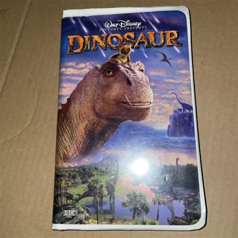 WALT DISNEYS DINOSAUR VHS 2001 White Clamshell Case 4 12 PicClick UK