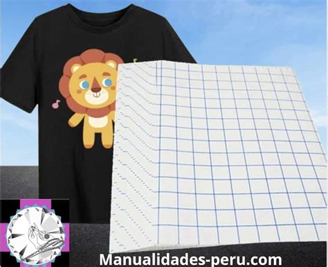 PAPEL Transfer Americano A3 Para Polos OSCUROS Set De 10 Hojas