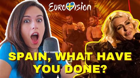 Spain Eurovision Reaction Nebulossa Zorra Youtube