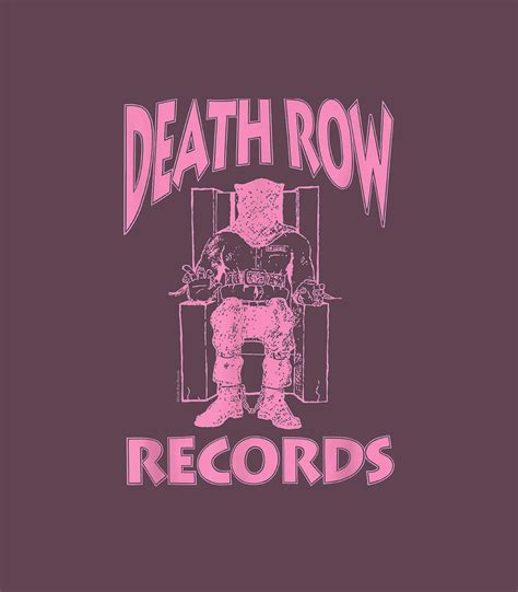 Death Row Records Logo Pink Digital Art by JamesI Ala - Fine Art America