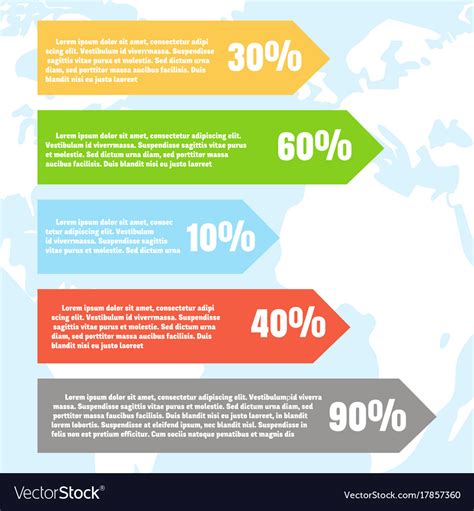 Ecology Infographics Set With Air Water And Soil Vector Image