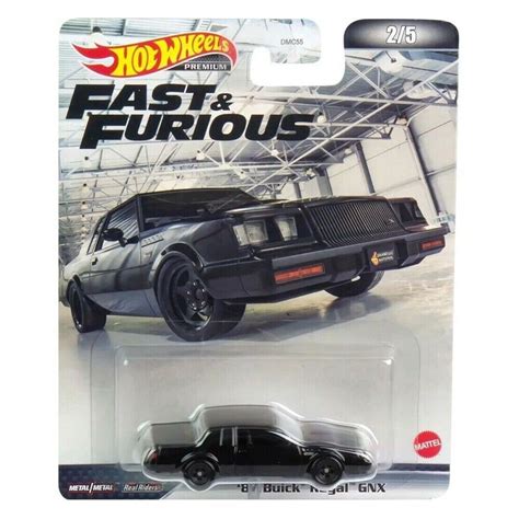 Hot Wheels Rodas Quentes Premium R Pido E Furioso Buick Regal Gnx Preto Shopee Brasil