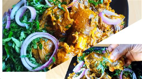 How To Make Isi Ewu Nkwobi Recipe Youtube