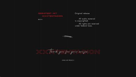 XXXTENTACION | Greatest Hit Album | Behance