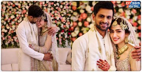 Shoaib Malik Ties The Knot With Pakistani Actor Sana Javed