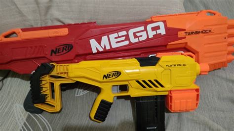 mega nerf & battery operated nerf gun, Hobbies & Toys, Toys & Games on ...