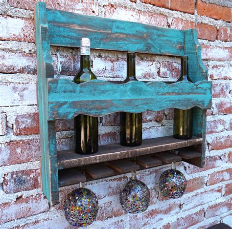 Rustic Wine Rack| Sofia's Rustic Furniture