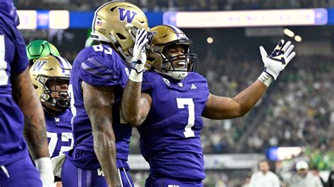 Washington Huskies win Pac-12 Championship 34-31 over Oregon Ducks ...