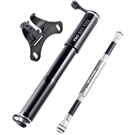 pro bike tool bike pump  gauge fits presta  schrader accurate